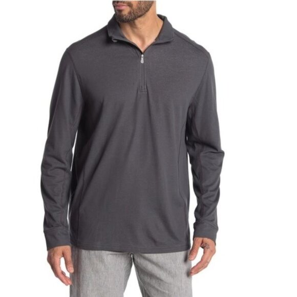 Tommy Bahama Paradise Valley Half Zip Pullover - Picture 1 of 6